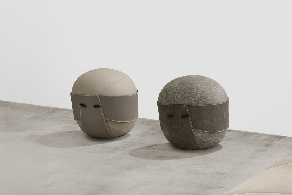 Roger Pouf Poufs + Stools Gamma Arredamenti