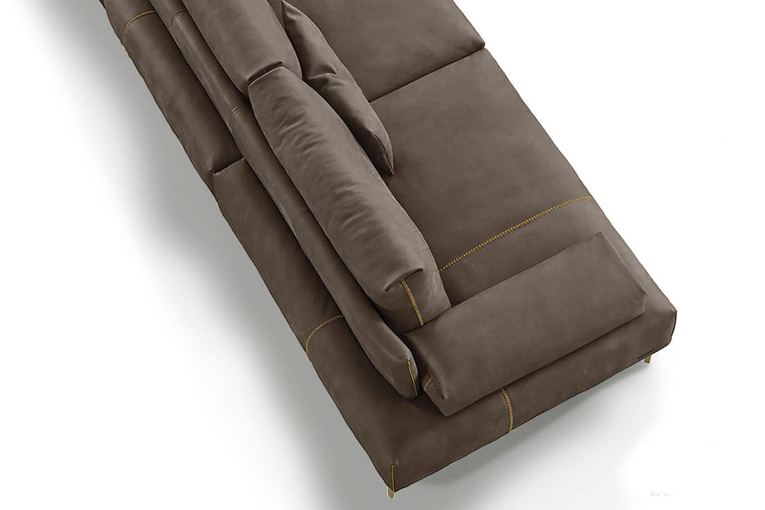 Saks Corner Sectional Sofa with Peninsula Sectionals Gamma Arredamenti