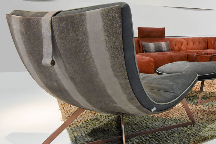 Scarlett Chaise Lounge Chaise Lounges Gamma Arredamenti