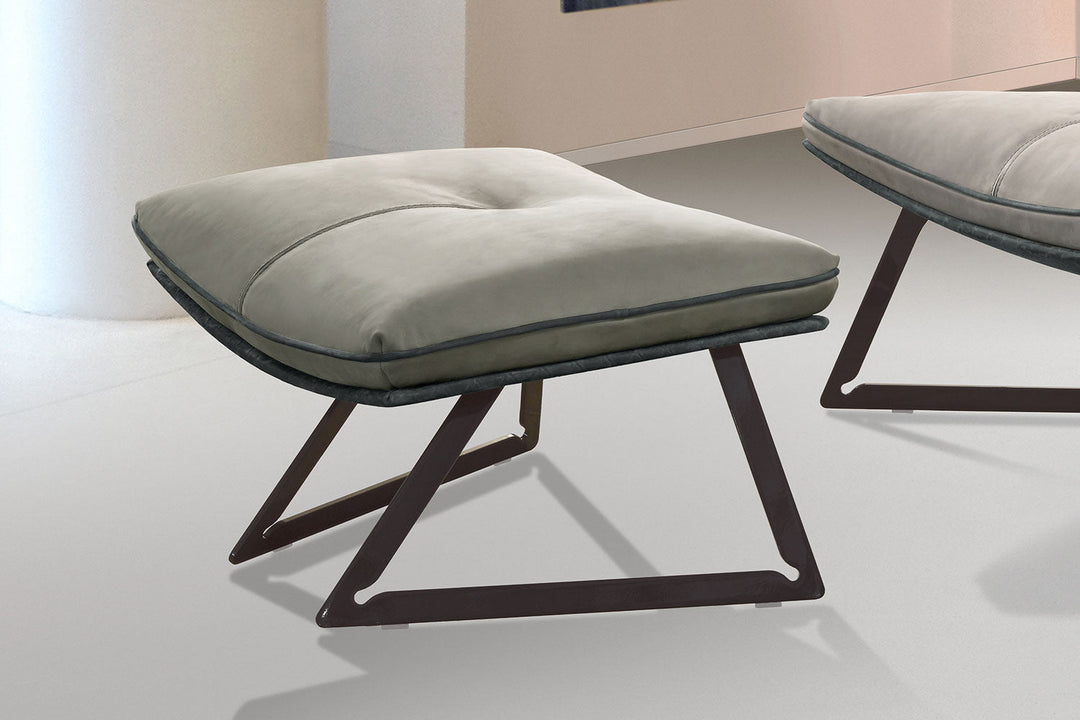 Scarlett Footstool Ottomans + Stools Gamma Arredamenti
