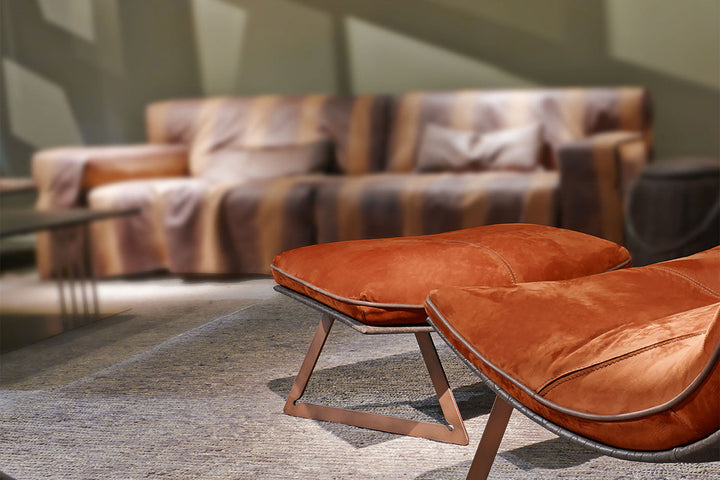 Scarlett Footstool Ottomans + Stools Gamma Arredamenti