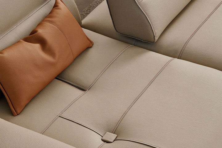 Smart J-Shape Sectional Sofa Sectionals Gamma Arredamenti