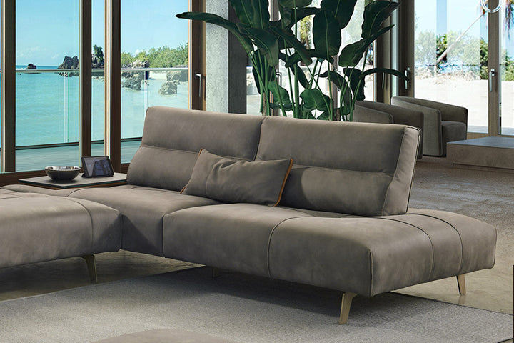 Smart J-Shape Sectional Sofa Sectionals Gamma Arredamenti
