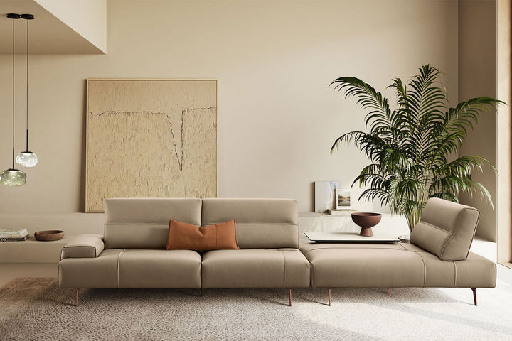 Smart Sectional Sofa with Chaise Sectionals Gamma Arredamenti