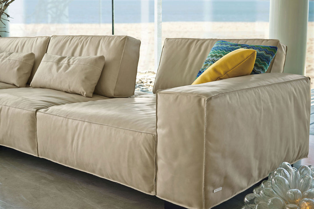 Soho Sectional Sofa with Chaise Sectionals Gamma Arredamenti