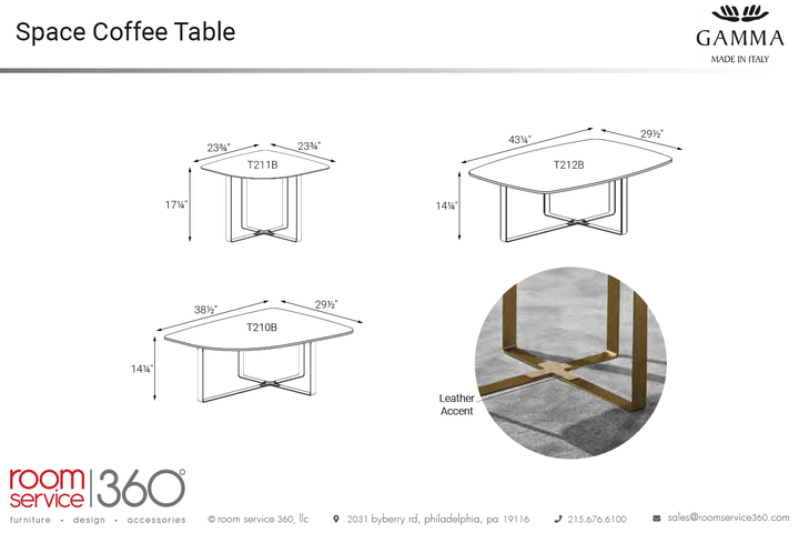 Space Coffee Table Coffee Tables Gamma Arredamenti