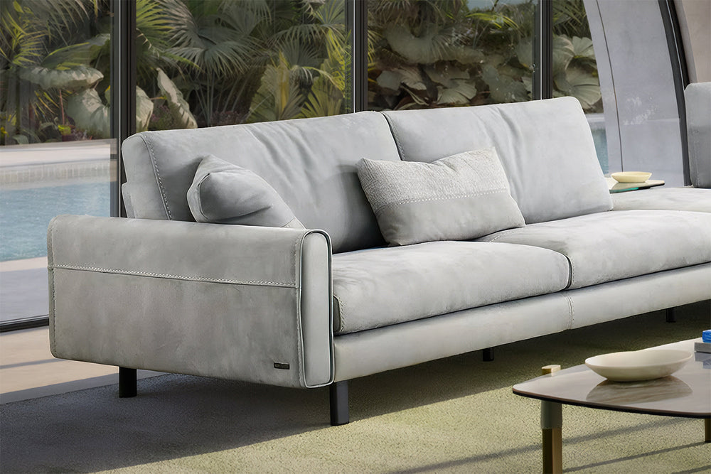 Summer Corner Sectional Sofa with Peninsula Sectionals Gamma Arredamenti