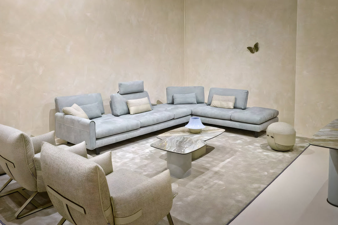 Summer Corner Sectional Sofa with Peninsula Sectionals Gamma Arredamenti