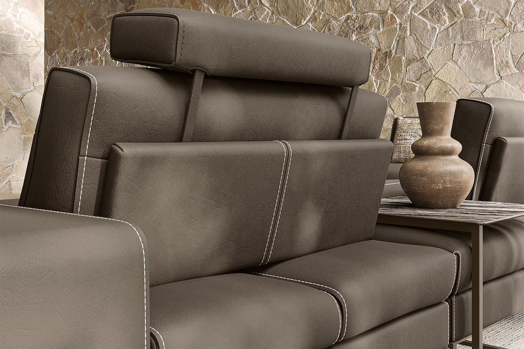 Sunset Sectional Sofa with Chaise Sectionals Gamma Arredamenti