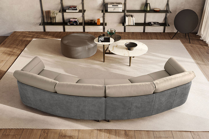 Swing Curved Sofa Sofas Gamma Arredamenti
