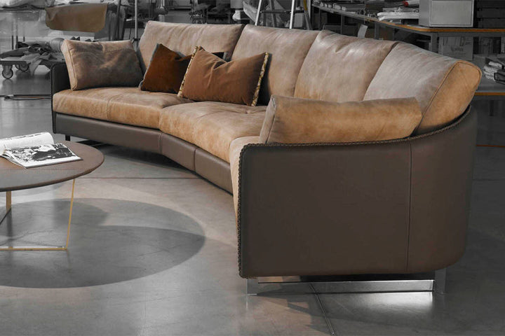 Swing Curved Sofa Sofas Gamma Arredamenti