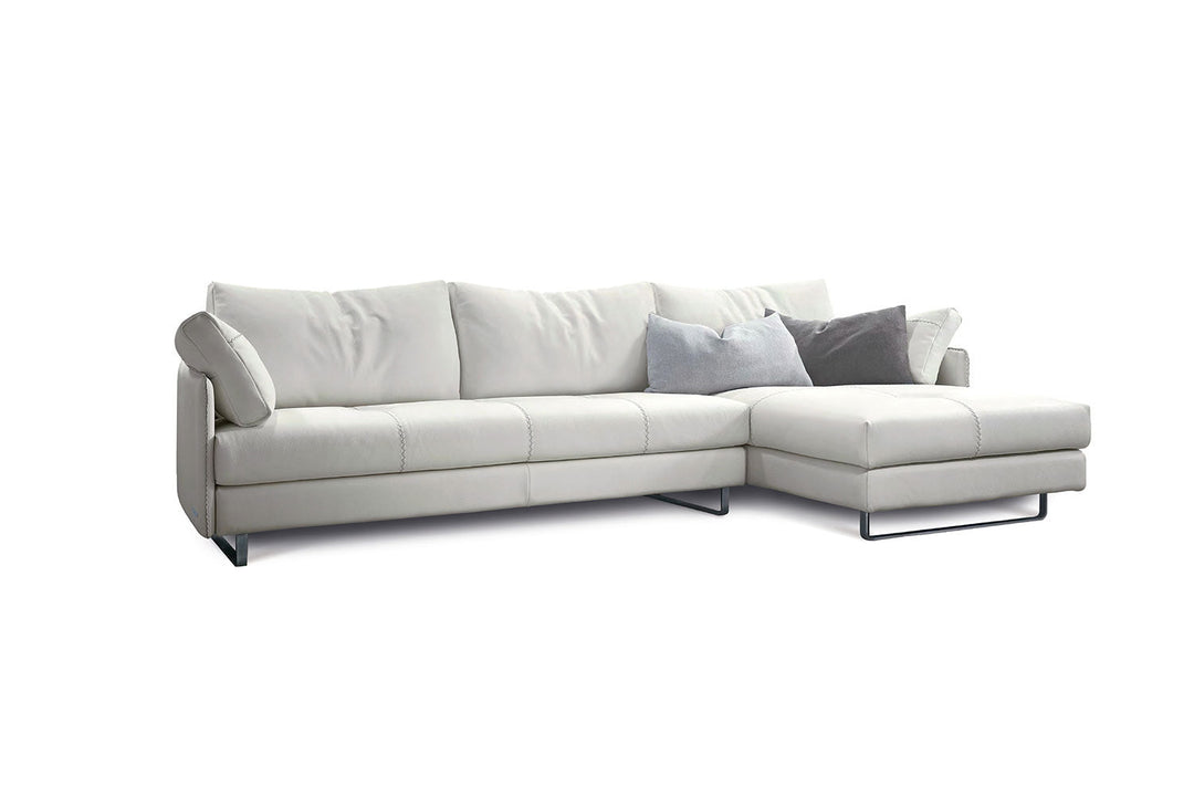 Swing Sectional Sofa with Chaise Sectionals Gamma Arredamenti