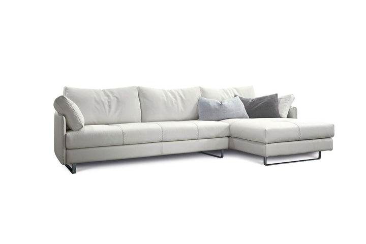 Swing Sectional Sofa with Chaise Sectionals Gamma Arredamenti