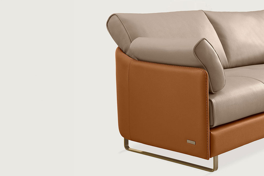 Swing Sectional Sofa with Chaise Sectionals Gamma Arredamenti