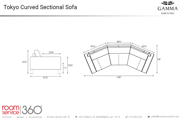 Tokyo Curved Sectional Sofa Sofas Gamma Arredamenti