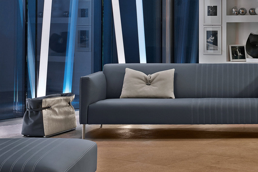 Tuxedo Corner Sectional Sofa with Peninsula Sectionals Gamma Arredamenti