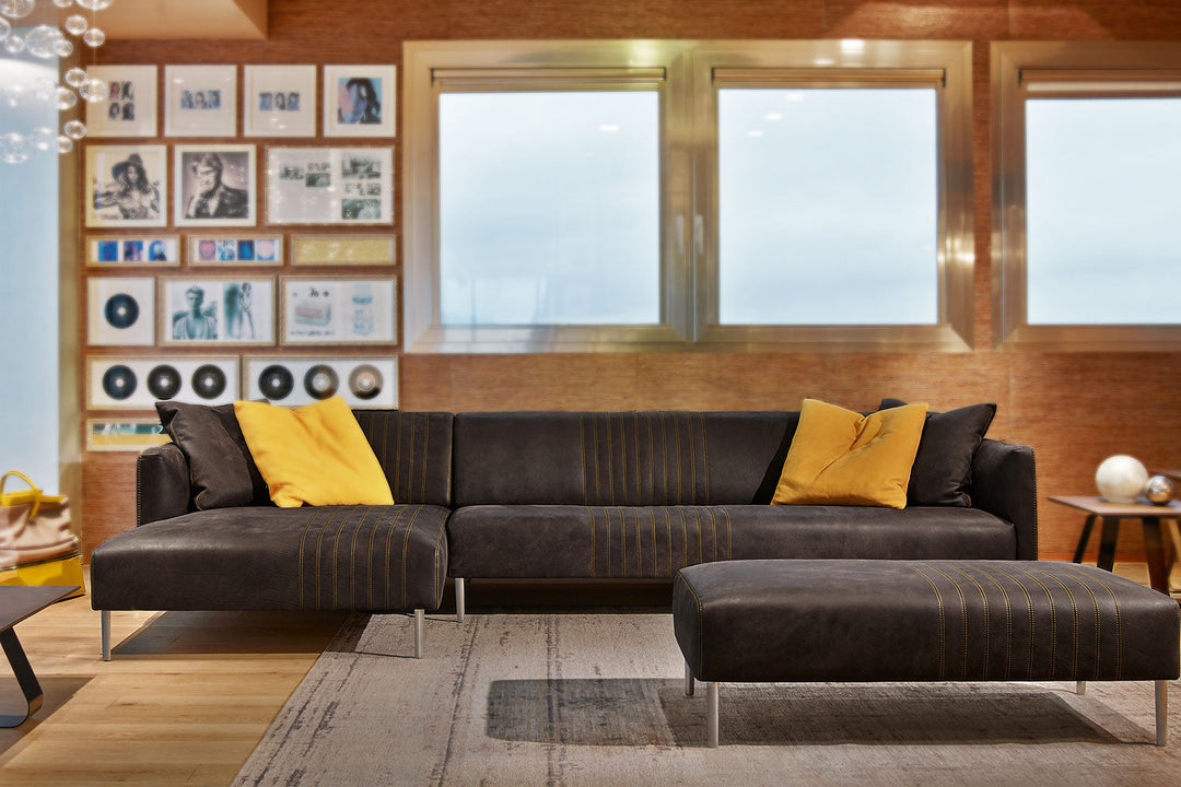 Tuxedo Sectional Sofa with Chaise Sectionals Gamma Arredamenti