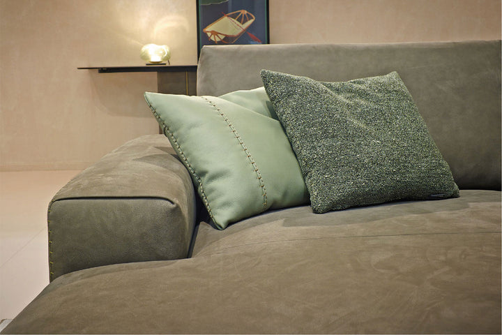 Twiga Sectional Sofa with Chaise Sectionals Gamma Arredamenti