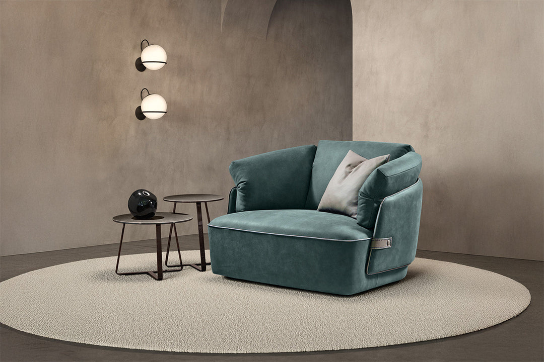 Veronica Swivel Armchair Chairs Gamma Arredamenti