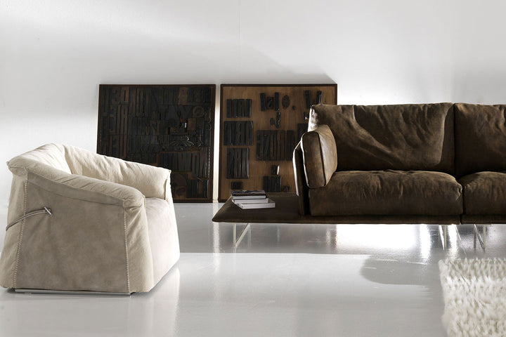 Vessel Corner Sectional Sofa with Peninsula Sectionals Gamma Arredamenti