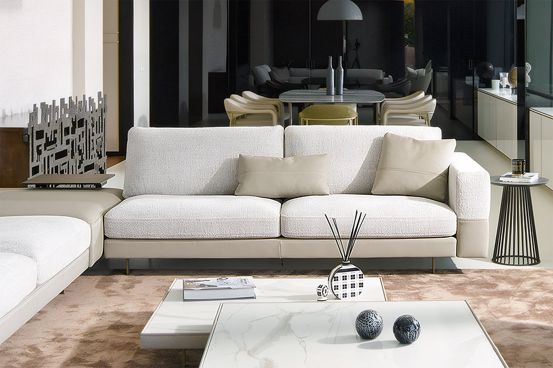 Vincent Corner Sectional Sofa with Table Sectionals Gamma Arredamenti