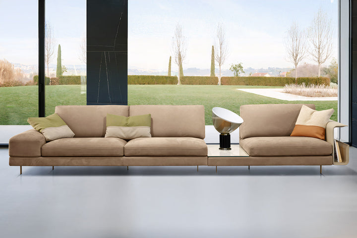 Vincent Sofa with Table Sofas Gamma Arredamenti
