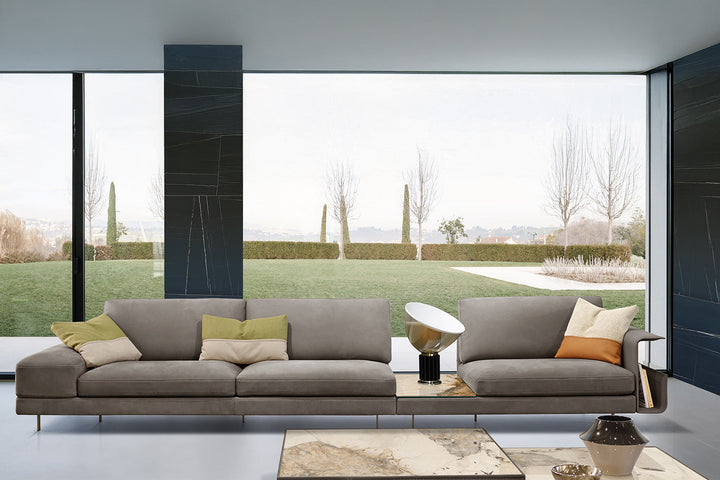 Vincent Sofa with Table Sofas Gamma Arredamenti