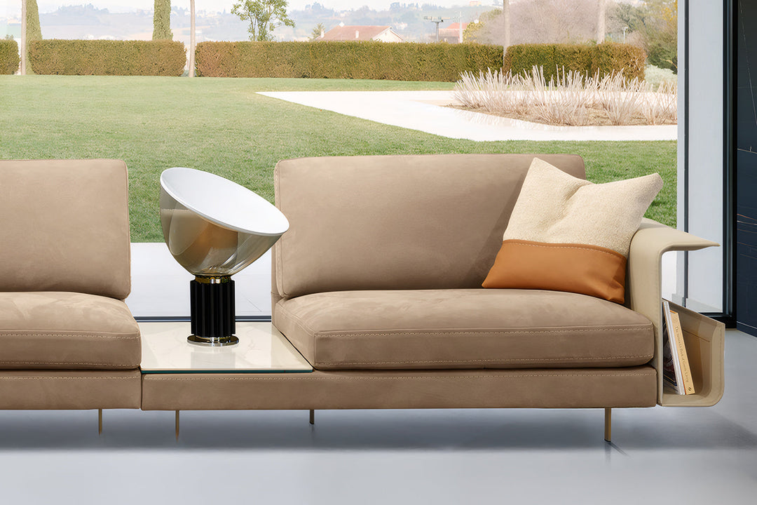 Vincent Sofa with Table Sofas Gamma Arredamenti