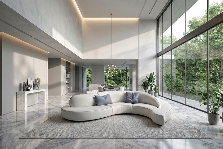Wave Curved Sofa Sectionals Gamma Arredamenti