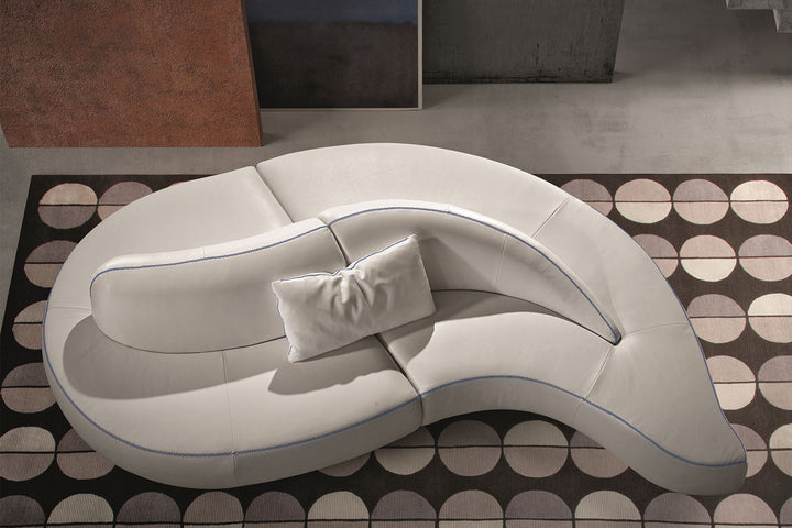 Wave Curved Sofa Sectionals Gamma Arredamenti
