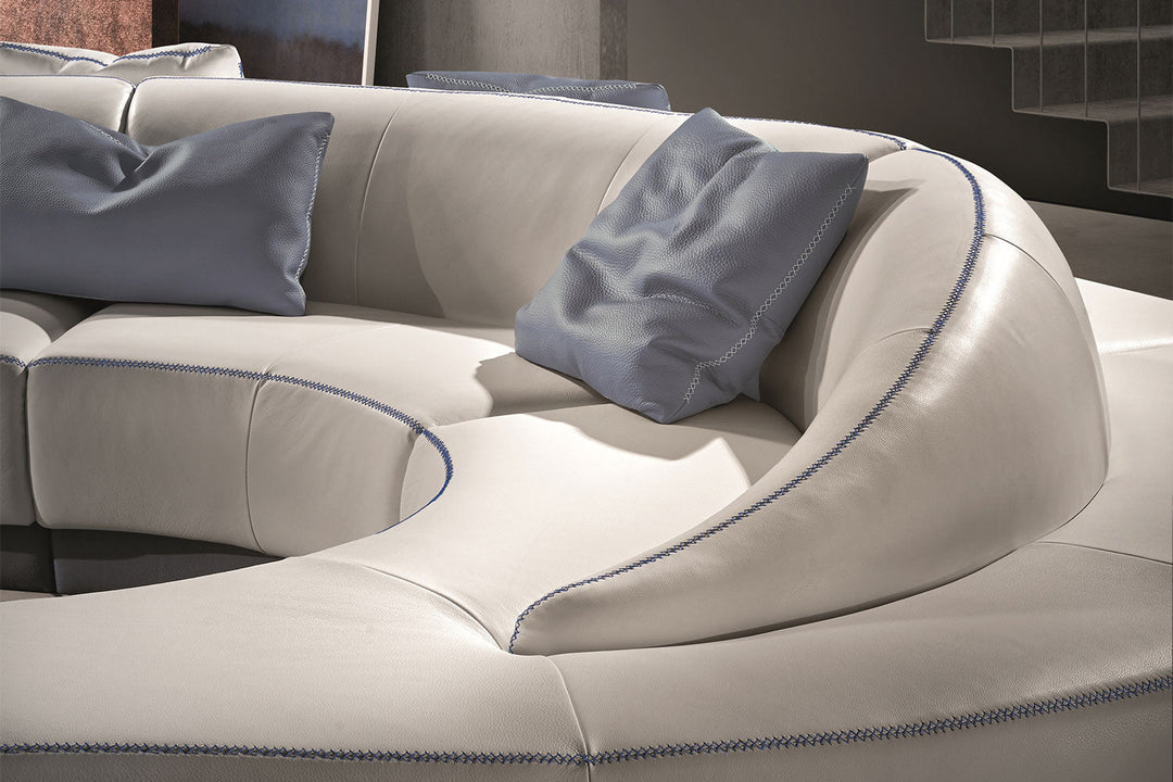 Wave Curved Sofa Sectionals Gamma Arredamenti