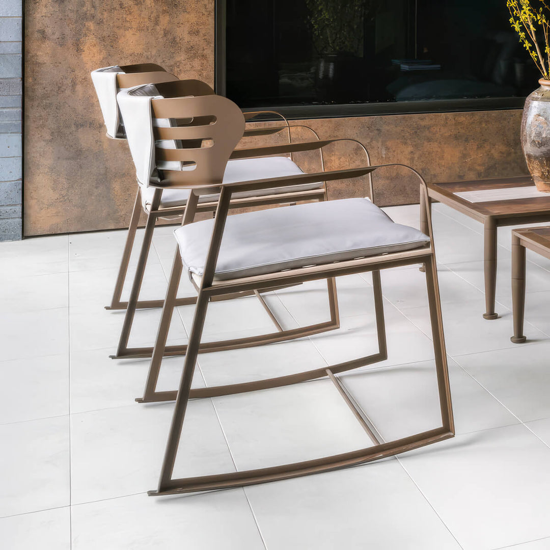 Gea Rocking Lounge Chair Lounge Chairs Giorgetti