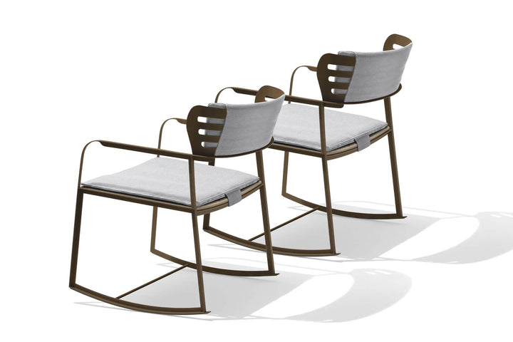 Gea Rocking Lounge Chair Lounge Chairs Giorgetti