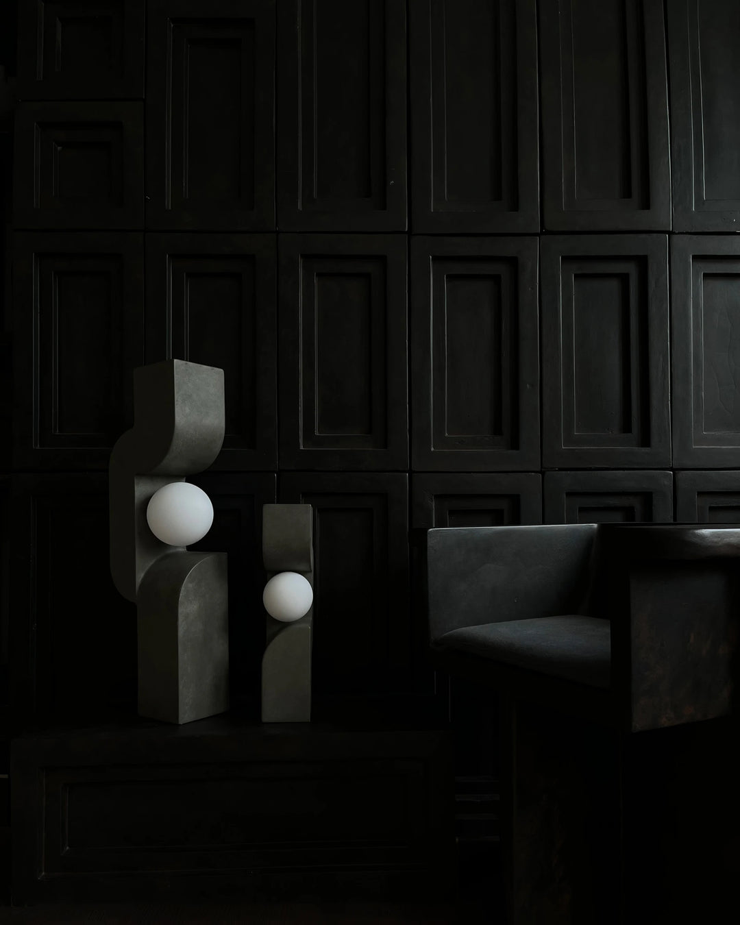 Sitting Man, Big - Dark Grey Lamps 101 Copenhagen   