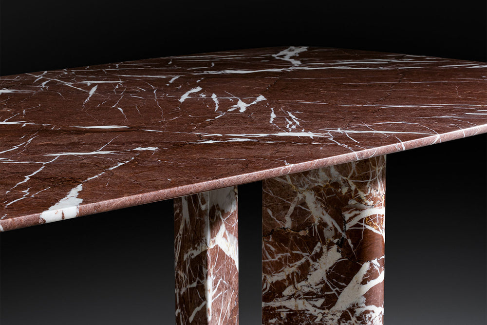 Geometric Marble Dining Table Bonaldo