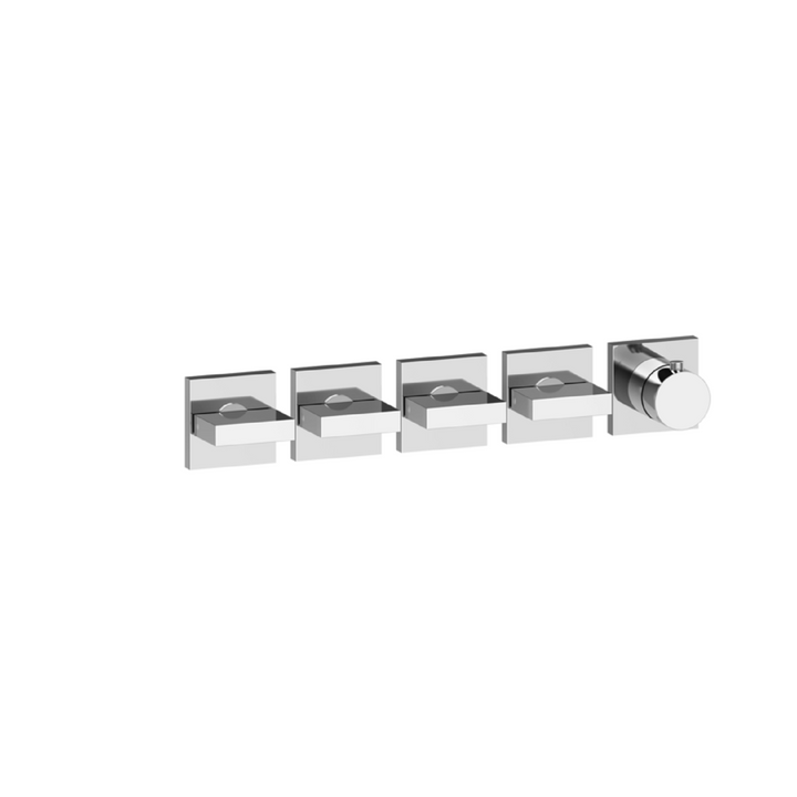 Gessi Inverso Bath & Shower Thermostatic Mixer - 44338 Bathroom Accessories GESSI