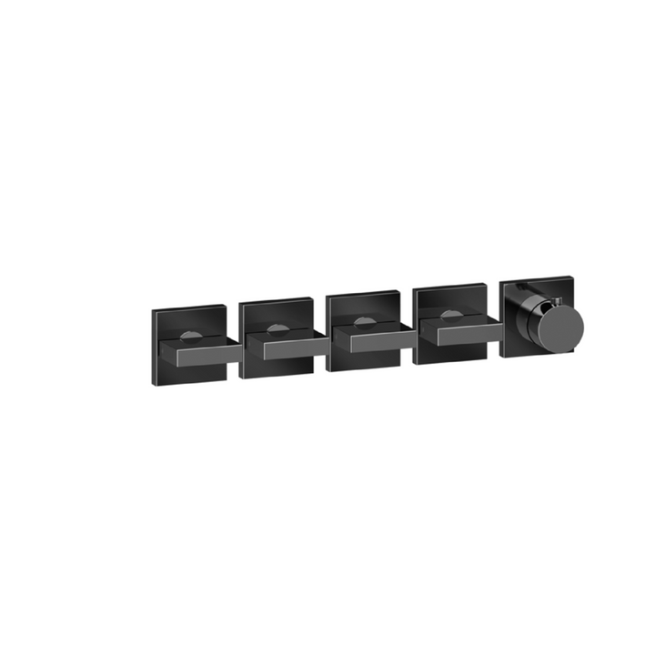 Gessi Inverso Bath & Shower Thermostatic Mixer - 44338 Bathroom Accessories GESSI