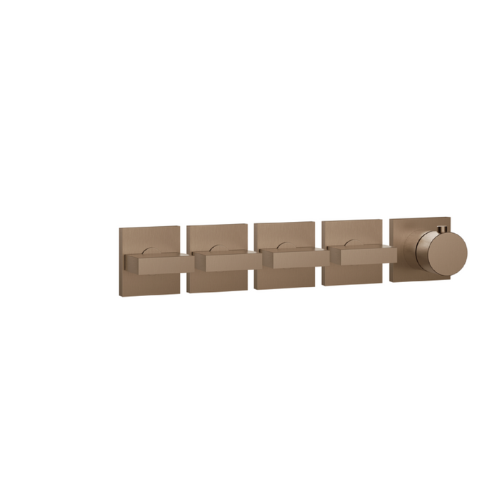 Gessi Inverso Bath & Shower Thermostatic Mixer - 44338 Bathroom Accessories GESSI