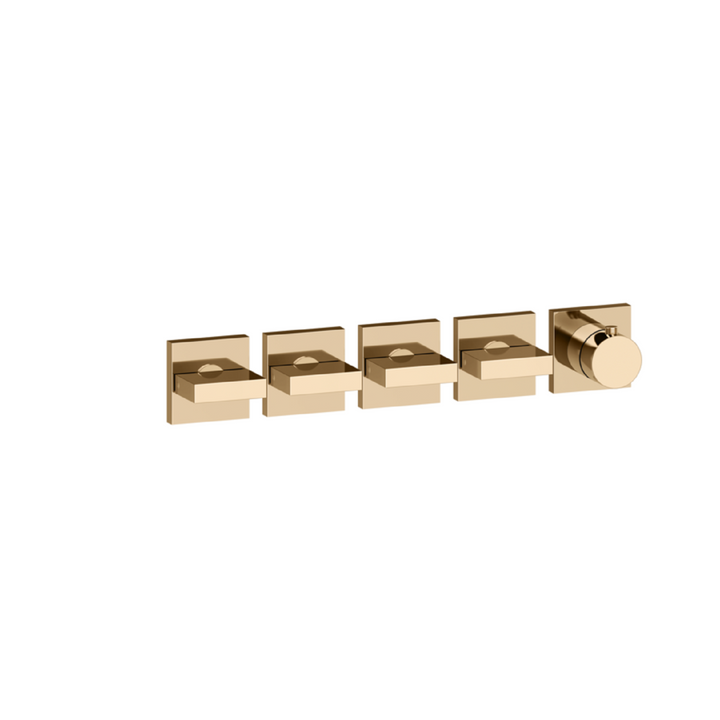 Gessi Inverso Bath & Shower Thermostatic Mixer - 44338 Bathroom Accessories GESSI