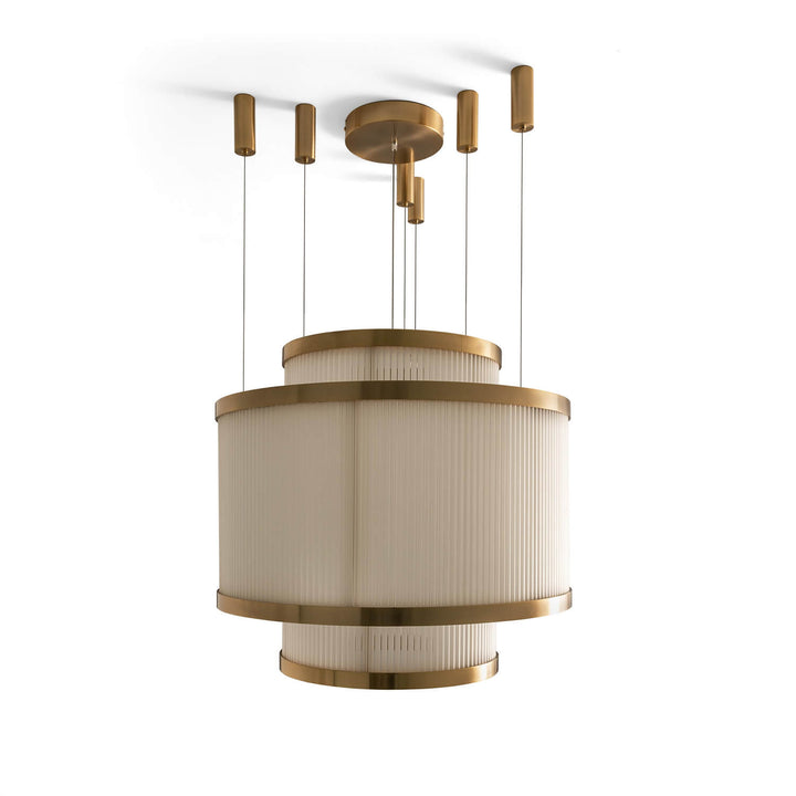 Giano Round Suspension Lamp Chandeliers & Suspension Lamps Visionnaire