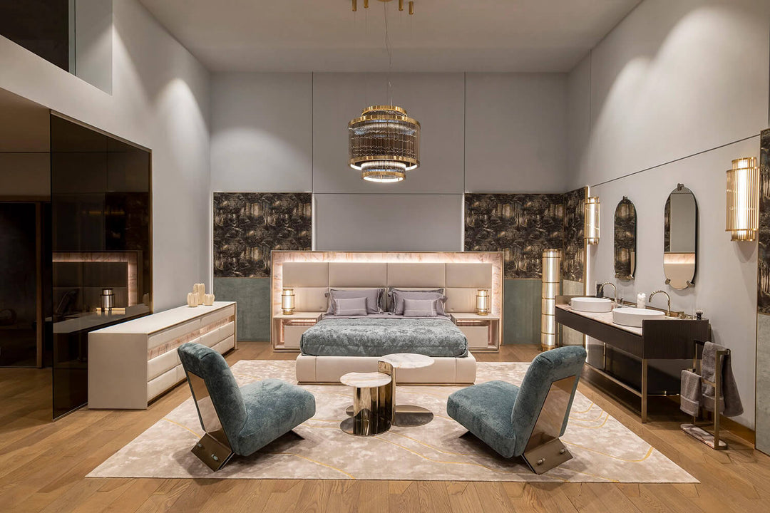 Giano Round Suspension Lamp Chandeliers & Suspension Lamps Visionnaire