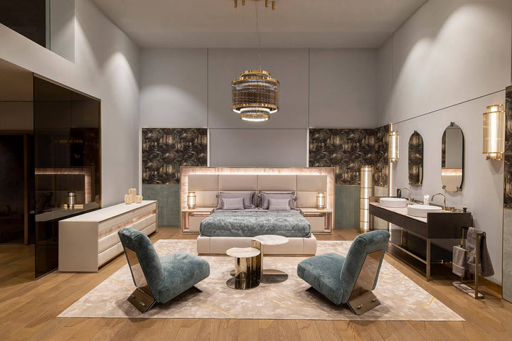 Giano Round Suspension Lamp Chandeliers & Suspension Lamps Visionnaire