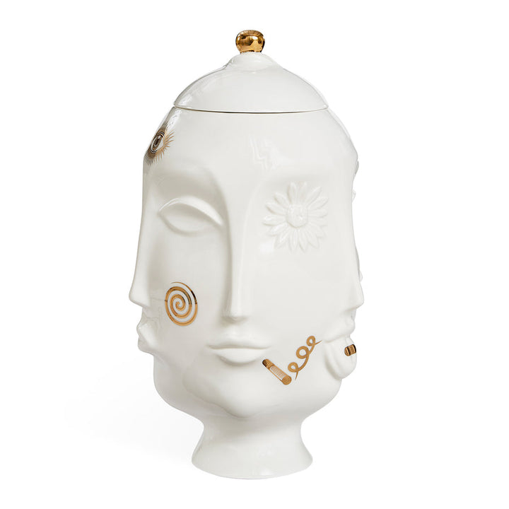 Gilded Frida Urn Jonathan Adler