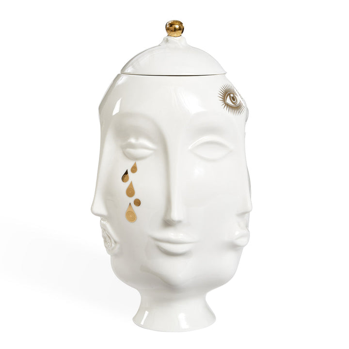 Gilded Frida Urn Jonathan Adler Default Title