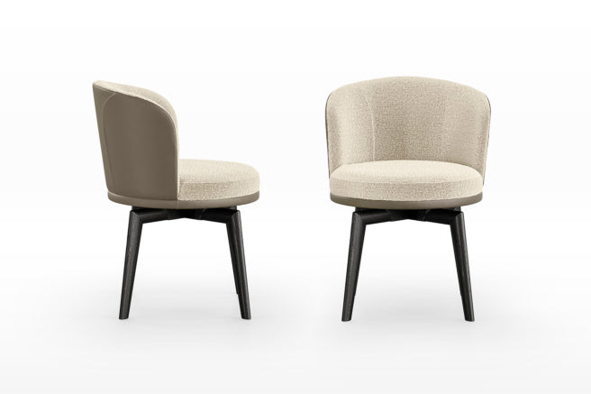 Ginger Trestle Bicolor Dining Chair