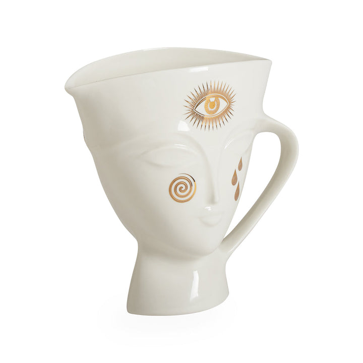 Gilded Giuliette Pitcher Jonathan Adler