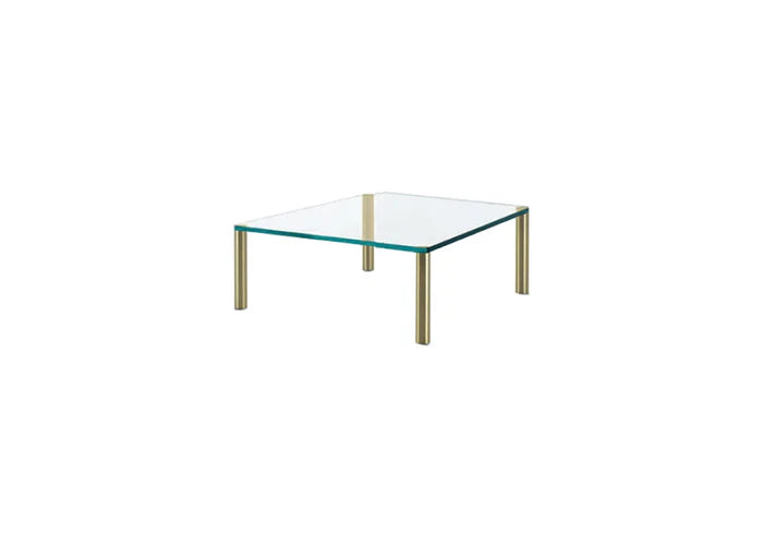 Metal Square Coffee Table Coffee Table Glas Italia   