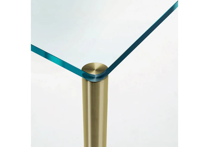 Metal Square Coffee Table Coffee Table Glas Italia   