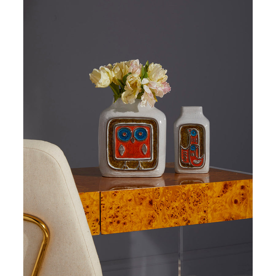 Glass Menagerie Owl Vase Jonathan Adler