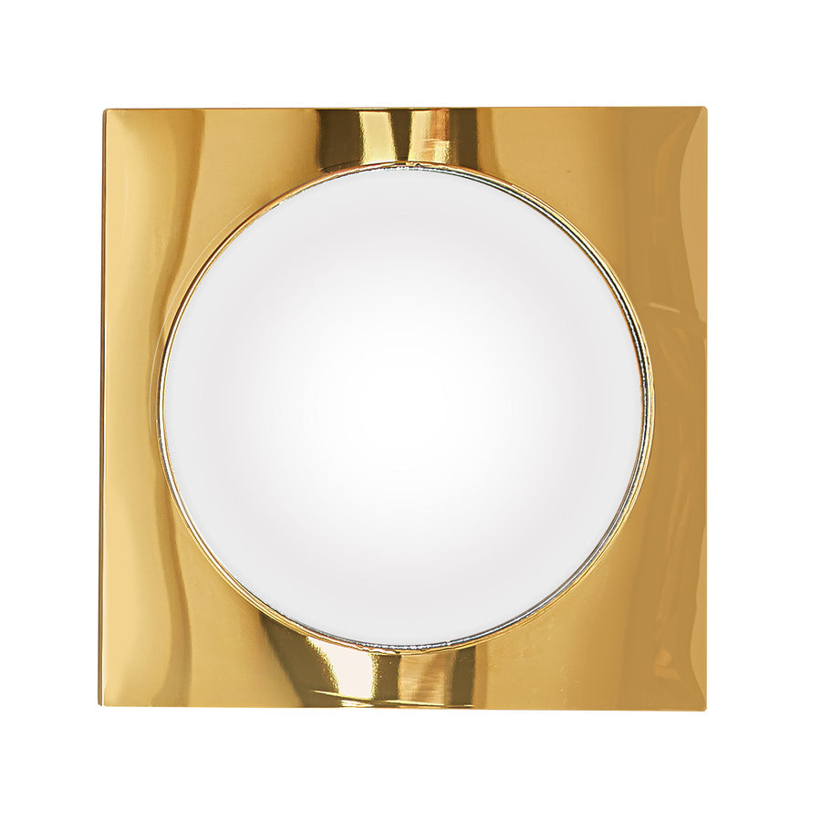 Globo Convex Mirror Jonathan Adler Brass